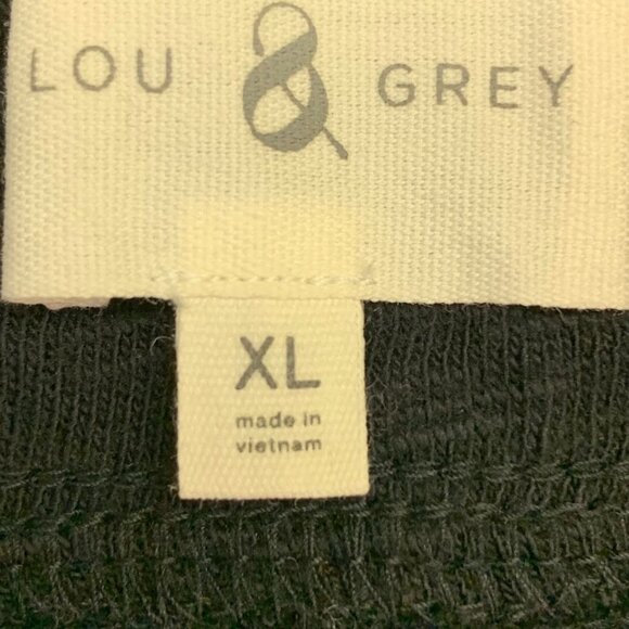 Lou &‎ Grey Women's Jersey Cotton Pull On Elastic Waist Midi Skirt Size XL - Picture 7 of 12